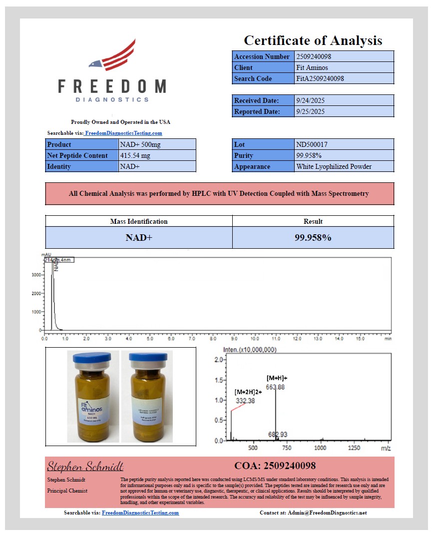 NAD+ 500mg - Image 3