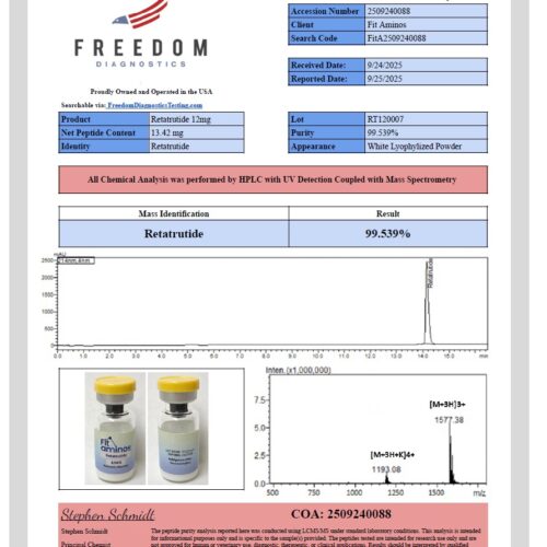 GLP-1R – 12mg – Research Peptide (Lyophilized)
