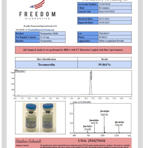 TESAMORELIN (10mg & 20mg)