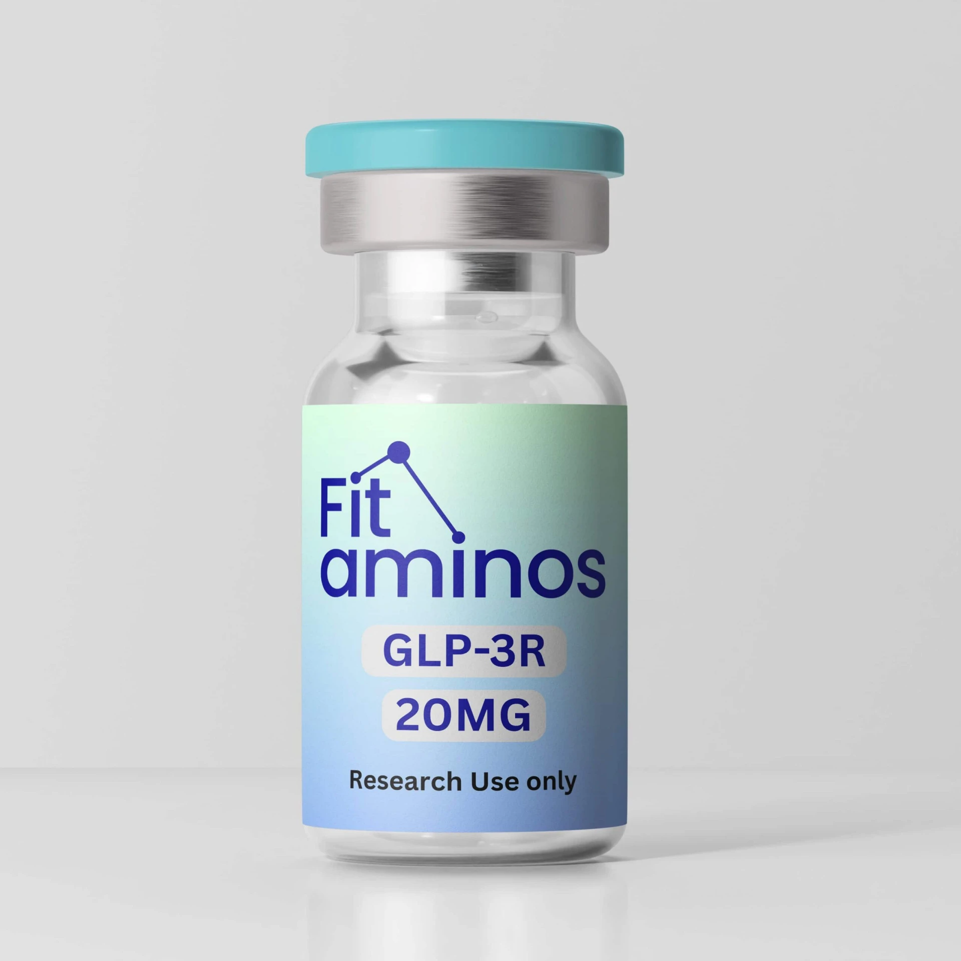 FitAminos Reta (GLP-3R / retatrutide) research peptide vial — research use only